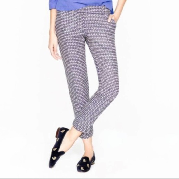 J. Crew Pants - JCREW Size 8 Cafe Capri Tweed Pants